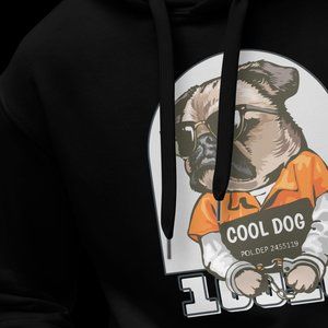 Cool Black hoodie for men